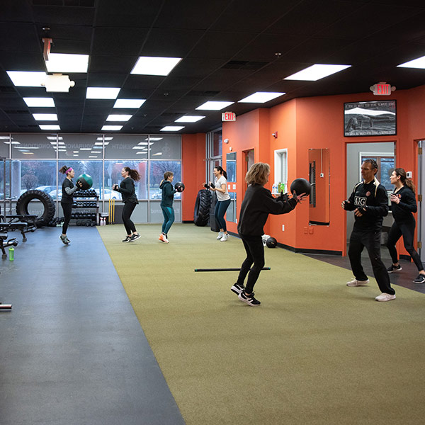 group class at bootcamp