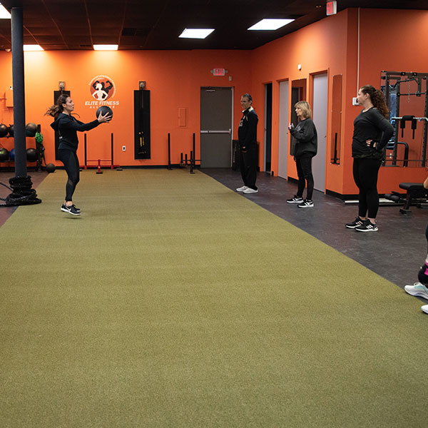 group training in studio